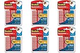 Scotch Restickable Tabs 1 x 1 Inches (R100VPC), 6 Packs