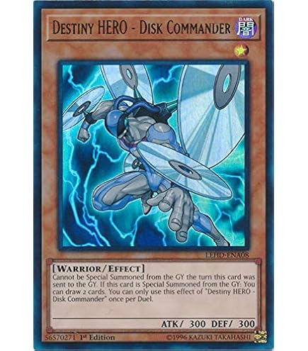 dark angel yugioh card Yu-Gi-Oh! - Destiny Hero - - LEHD-ENA09 - Common - 1st Edition - Legendary Hero Decks up monster you control Angel Fallen into Darkness by