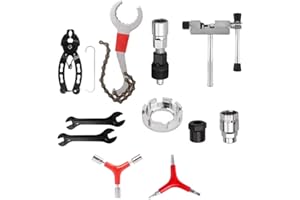 Bike Tool Kit for Trek Domane SL 5 Gen 4 2024, 11PCS Bicycle Repair Tool Kit with Chain Breaker, Cassette & Freewheel Removal