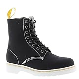 Dr. Martens Unisex Page 8 Eye Canvas Fashion Boots