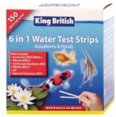 King British 6 in 1 Test Strips 100g - Bulk Deal of 3x