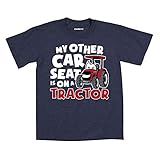 My Other Car Seat On A Tractor Case IH Cartoon Country Barn - Toddler T-Shirt