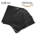 100 15x18 Merchandise Shopping Bags With Die Cut Handles | Extra Thick 2.25 mil LDPE Plastic Bag | Perfect for Retail Stores, Gifts, Promotion, Party Favors | 100% Recyclable