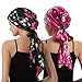 EINSKEY Women Silky Satin Head Scarf Cancer Headwear Chemo Headwrap for Sleeping