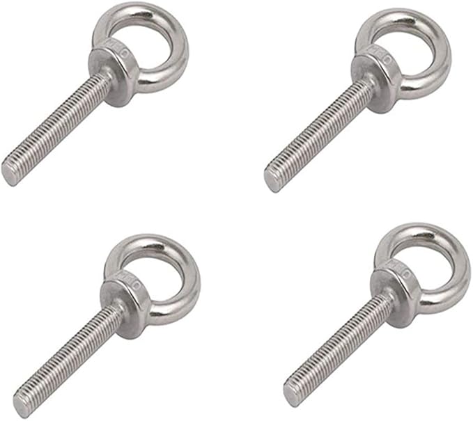 Bullone Ad Occhiello M20 In Acciaio Inox 304 - 1 Pezzo - Per Edilizia E Miglioramento Casa - Superficie Trafilata