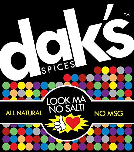 DAK's Spices BEST SELLERS 6 PACK - 100% Sodium Free! Spice and seasoning for steak, poultry, fish, veggies containing 0… - Image 8