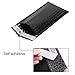 Hengu #000 Black Ploy Bubble Mailers 4x8 inch Self-seal Padded Shipping Envelops Pack of 50pcs