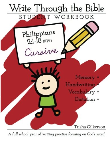 Write Through the Bible: Philippians 2:1-18 KJV Cursive