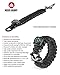 Tactical Paracord Survival Bracelet S Series - Essential Emergency Gear - Adjustable, Fire Starter Kit, Compass, Military 550 Cord For Bug Out Preppers Everyday Carry