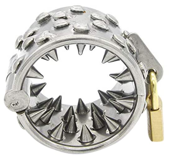 Bondage Masters Cock and Ball CBT Device Kali's Teeth 4 Row, Lockable Clamp