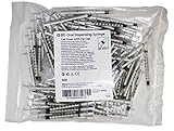 Becton Dickinson General Purpose 1 ml Clear Oral Syringe with luer Slip Tip (Non Sterile), 100 Count