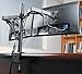 Halter Dual Monitor Stand Desk Clamp for 27-Inch LCD Monitors (YKHL2MNT)