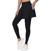 ANIVIVO Skirted Leggings for Women Athletic Skirt with Leggings Yoga Tennis Skirt with Pockets for Golf Pickleball