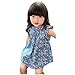 Girls Tops,Haoricu 2017 Hot Sale Summer Cute Baby Toddler Girl Floral Sleeveless Vest Shirt Dress