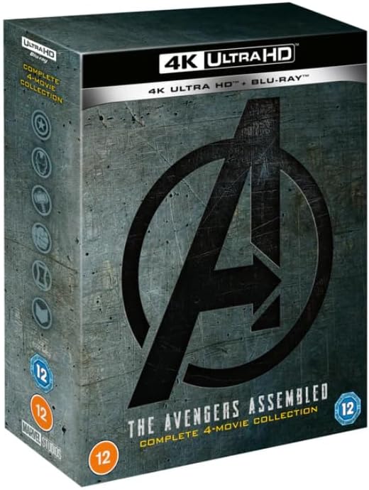 Amazon.com: Avengers 1-4 Complete Boxset [DVD] [2019] : Robert