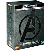 Avengers: Marvel Film Collection (The Avengers/Age of Ultron/Infinity War/Endgame) [4K UHD + Blu-Ray, Region Free]