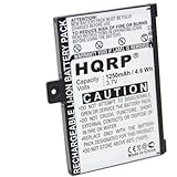 HQRP Battery for Barnes & Noble BNRB1530, 9BS11GTFF10B3, 9875521 E-Book Ereader fits NOOK, BNRZ1000, 005, BNRZ100, BNRV100, BNRB454261, NOOK Classic, NOOK First Edition Digital Book Reader + Coaster