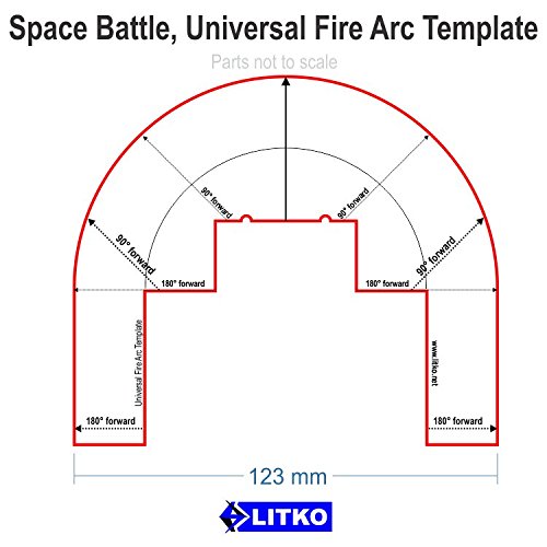 Space Battle, Universal Fire Arc Template (1)