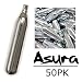 Asura 12g CO2 Cartridges, Pack of 50 primary