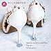 Solemates High Heel Protectors - Perfect for Any Wedding or Event (Clear - Wide)