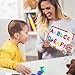 Xin store Magnetic Letters with Magnetic Writing Board and Storage Box - 208 Pieces Uppercase Lowercase Foam Fridge Alphabet Magnets for Kids Preschool Spelling and Learning Toy Game