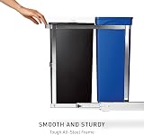 simplehuman CW1016 35L Pull-Out Recycling Kitchen Bin with Steel Frame view 3
