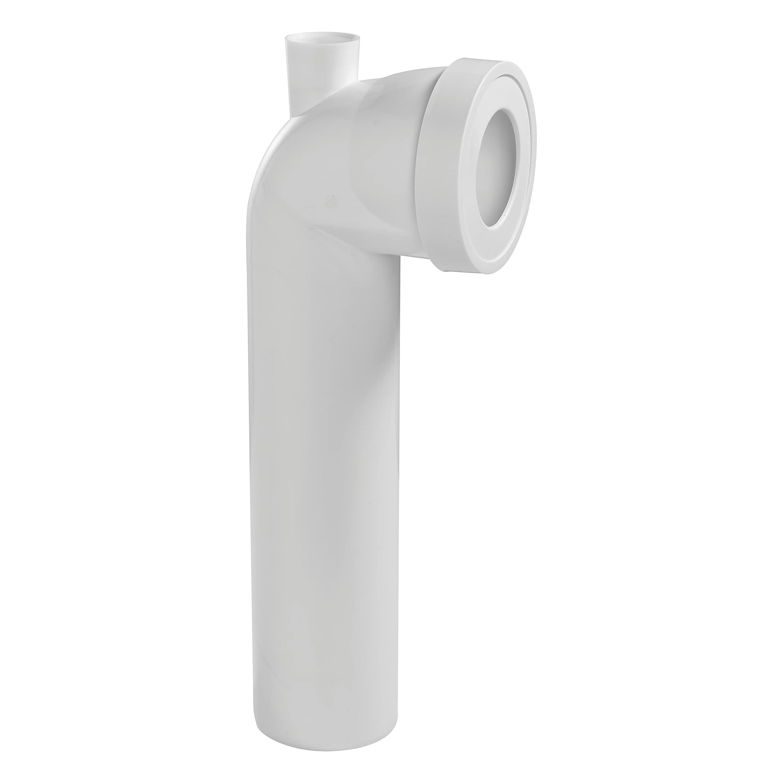 Wirquin 71060201 Toilet Pipe Angled Long with Male Connector Diameter 100 mm and Female Welding Bush