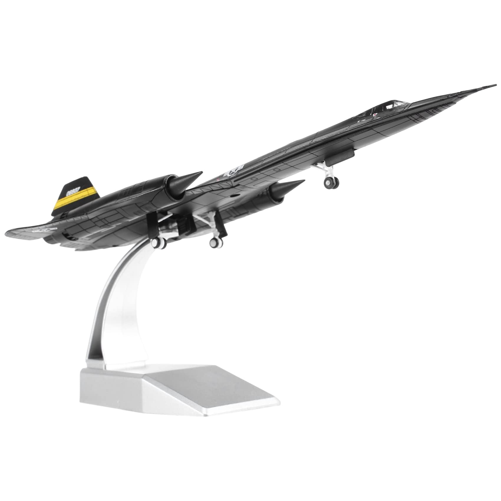 Eleqldwen 1/144 Diecast -71A Blackbird Reconnaissance Plane Airplane Model for Kids Adult Home Office Decor