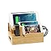 Charging Station for Multiple Devices Wood Dock Organizer Charging Station for Apple Watch, iPhone, iPad, Universal Mobile Phones and Tablets, Compatible with Anker RAVpower 4/5/6-Port USB Chagrer
