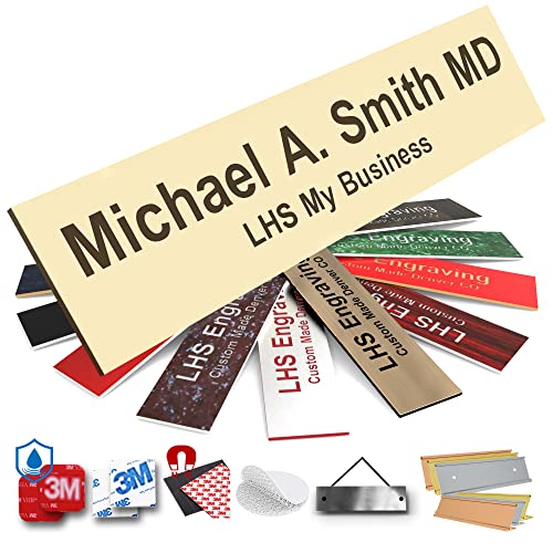 LHS My Business | Engraved Name Plates for Door