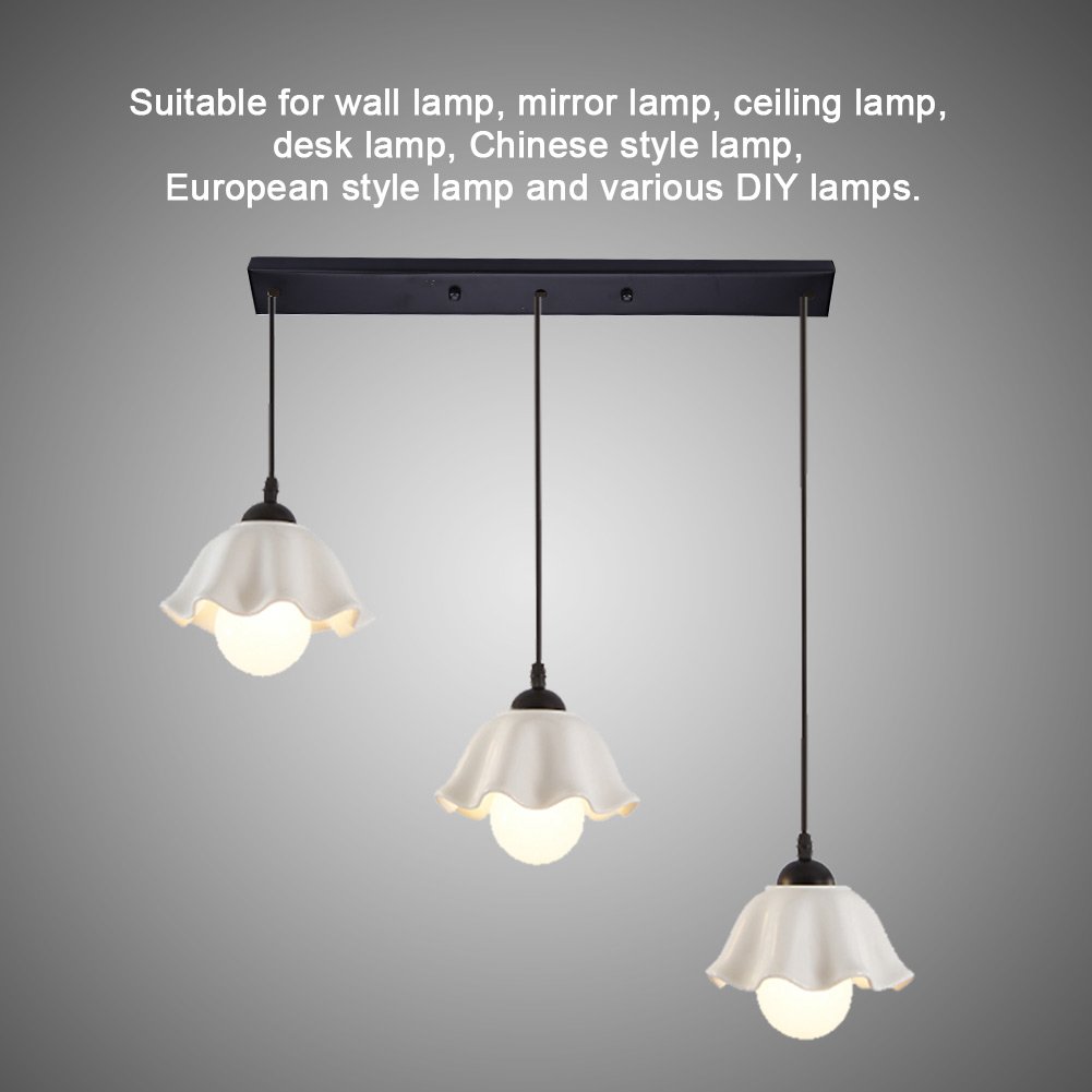 plato de techo con base rectangular