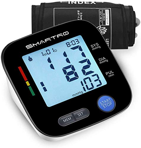Blood Pressure Monitor Upper Arm - Digital Automatic Large Cuff BP Monitor for Home Use, 2 * 90 Memories, Storage Bag Included, FDA&CE Certificate - Thumbnail 7
