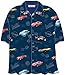 Corvette Cars Blue Hawaiian Camp Shirt by David Carey (XL)