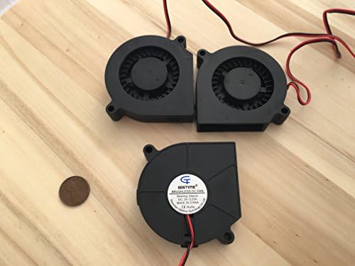3 Pieces 60mm 5v fan Brushless Exhaust Centrifugal Blower Computer C28