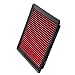 Upgr8 U8701-1504 Hd PRO OEM Replacement High Performance Dry Drop-in Panel Air Filter Red