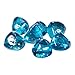 Celestial Fire Glass Diamonds - Tropical Blue Luster | 10 Pound Jar