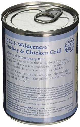 BLUE BUFFALO 596420 WILDERNESS CANNED DOG FOOD