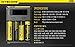 Nitecore NEW i4 2016 Intellicharger Smart Battery Charger for Li-ion IMR Ni-MH NiCd with LightJunction 18650 Battery Case