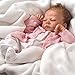 The Ashton - Drake Galleries Emmy Tiny Miracles So Truly Real Lifelike Baby Girl Doll Realistic Fully Poseable with Soft RealTouch Vinyl Skin by Acclaimed Master Doll Artist Linda Webb 10