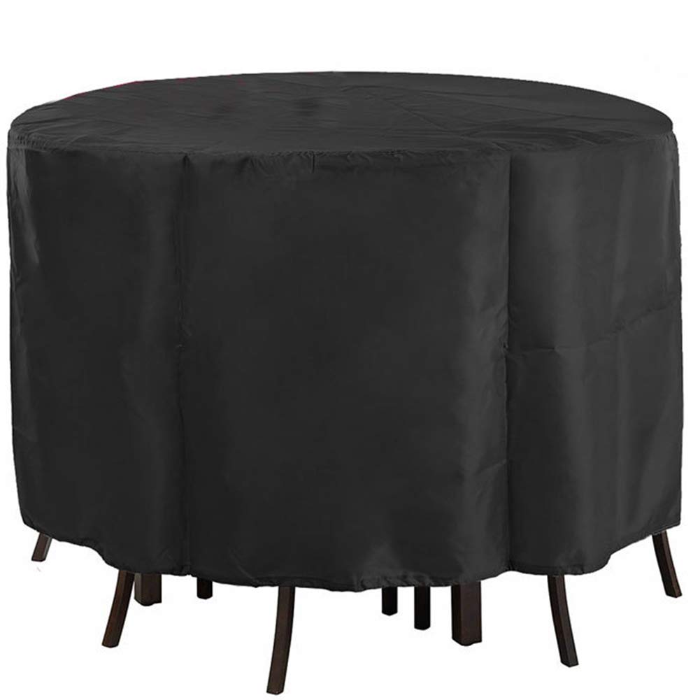 J C Round Patio Table Furniture Set Cover Garden Patio Furniture Covers Waterproof Outdoor Furniture Cover Round Furniture Black 88 X 37 Garden Outdoor Cjp Org In