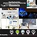 TOUMEI Mini Projector, Android 7.1 OS, Screen Share for iOS iPhone iPad Android Tablet, Quad-Core HDMI/TF/USB Socket Auto Keystone Correction, Portable Video Projectorthumb 3