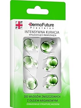 Dermofuture Haarkur Argan Ampullen Regeneration und Stärkung 6x2 ml