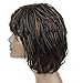 Synthetic Small Box Braid Wigs African American Bob Braided Wigs 12