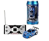 Coke Can Fast Mini RC Micro Racing Car RC Hobby Vehicle Toy（1PCS） (BLUE)