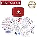 Small First Aid Kit, 127Pcs Mini Compact Travel Hard Case First Aid Kit Medical Trauma Kit Bag Includes Emergency Blanket, CPR Mask for Home, Car, School, Office, Outdoor Hiking, Camping, Survivalthumb 1