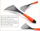 rackbone Garden Rake Hand Rake Small Ergonomic Grip Multi Purpose view 3