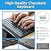 Beeasy iPad Pro 12.9 Case with Keyboard (Only fit 2018), Keyboard Case for iPad Pro 12.9 inch 2018 3rd Generation, with Pencil Holder &7 Colors Backlit, Black