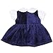 Shero 12 - 16 Inches Doll's Clothes Velvet Dress Fits American Girl Doll and other Dolls (PURPLE)