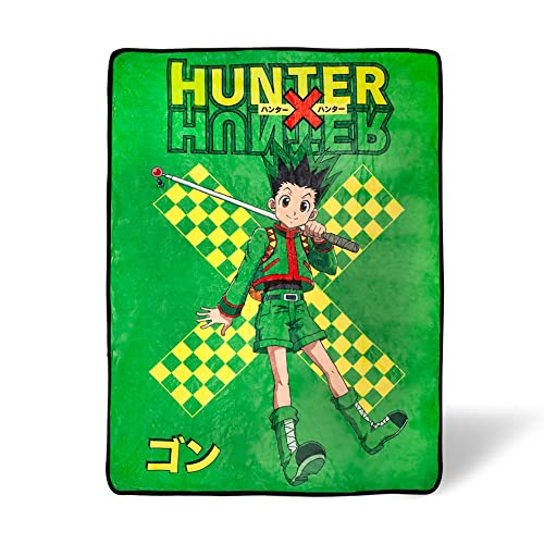 JUST FUNKY Hunter X Hunter Gon Freecss Plush Throw