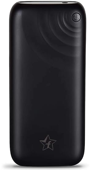 Flipkart SmartBuy 10000 mAh Power Bank (Black, Lithium i-on) - 2 Ports for Charging 2 Devices at a time, Torch